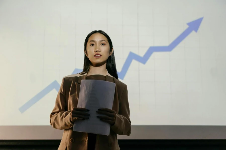 A person holding a piece of paper