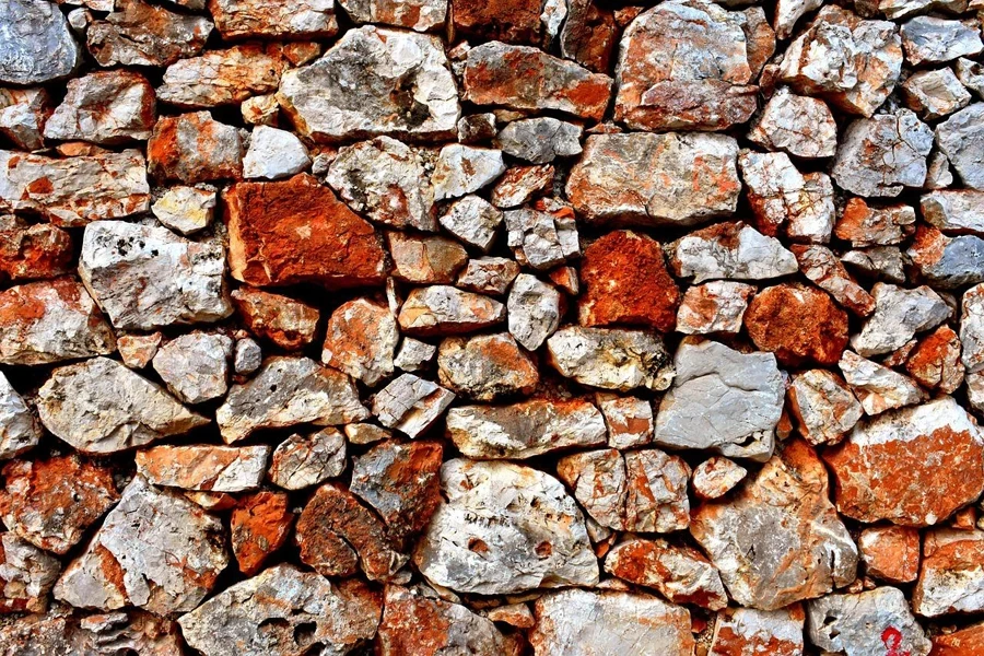 A wallpaper of rocks