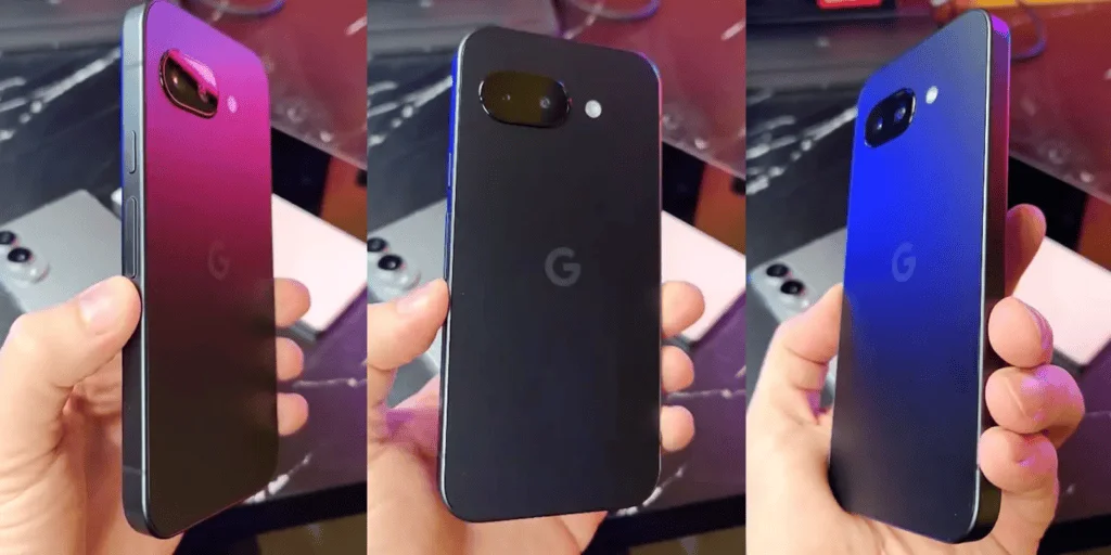 Pixel 9A in the hands