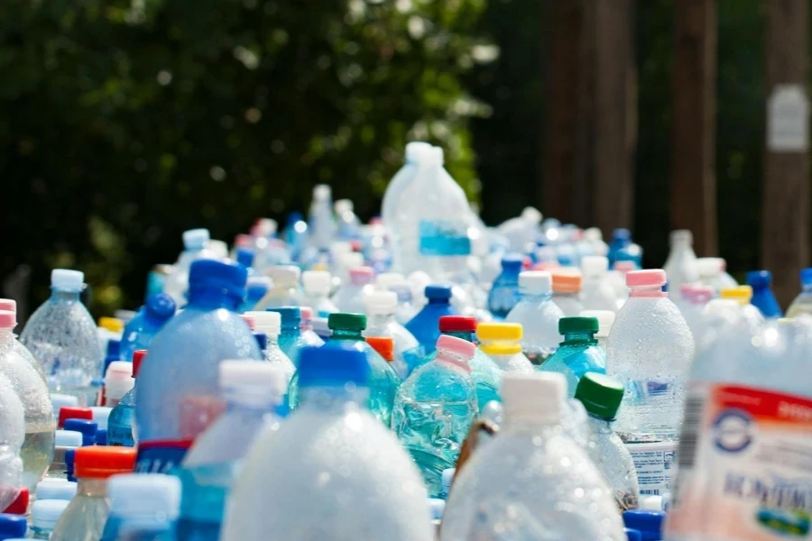 Assorted Plastic Bottles