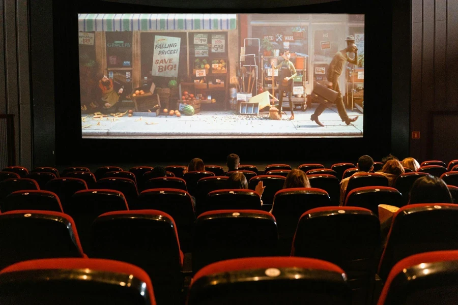 Big Screen in the Cinema