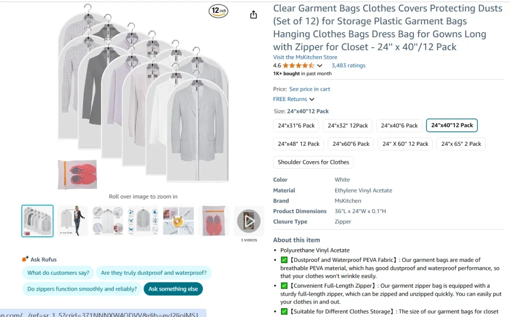 Clothes Protectors
