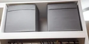 Contenedores de almacenamiento en forma de cubo