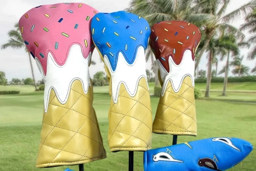 Custom Design Golf Head Driver Cover