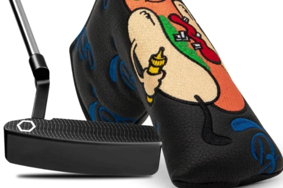 Custom Golf Putter Covers Magnetic Closure Golf Headcovers