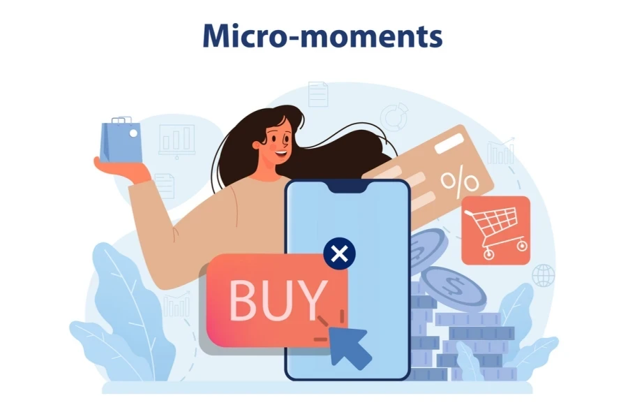 Customer journey micro-moments