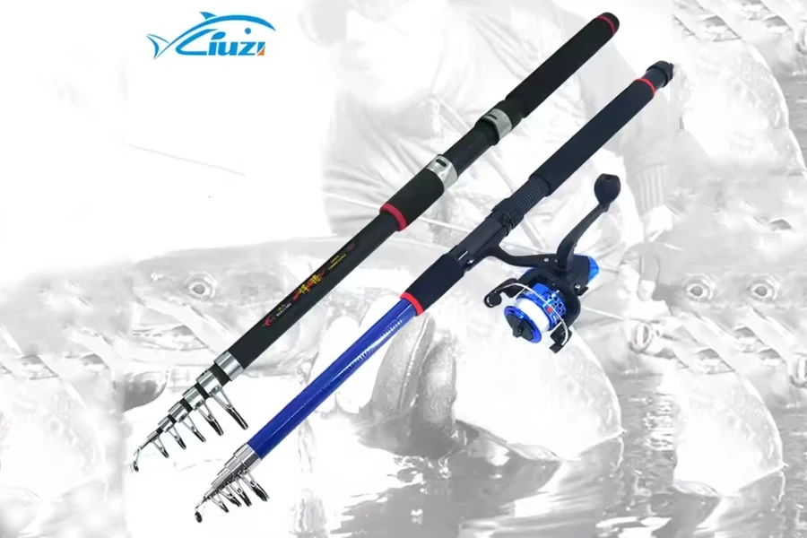 FRP Sea Pole Telescopic Fishing Rod (LOOGLE Hankui Series)