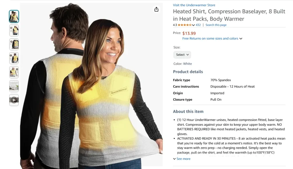 Heated Vest