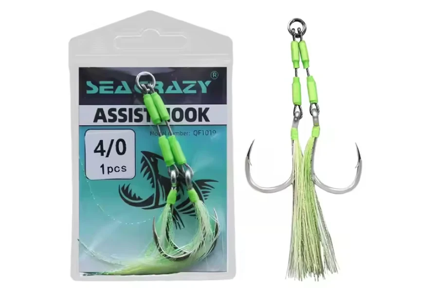 High Carbon Steel Barbed Fishing Hooks (Qifeng QF1019)