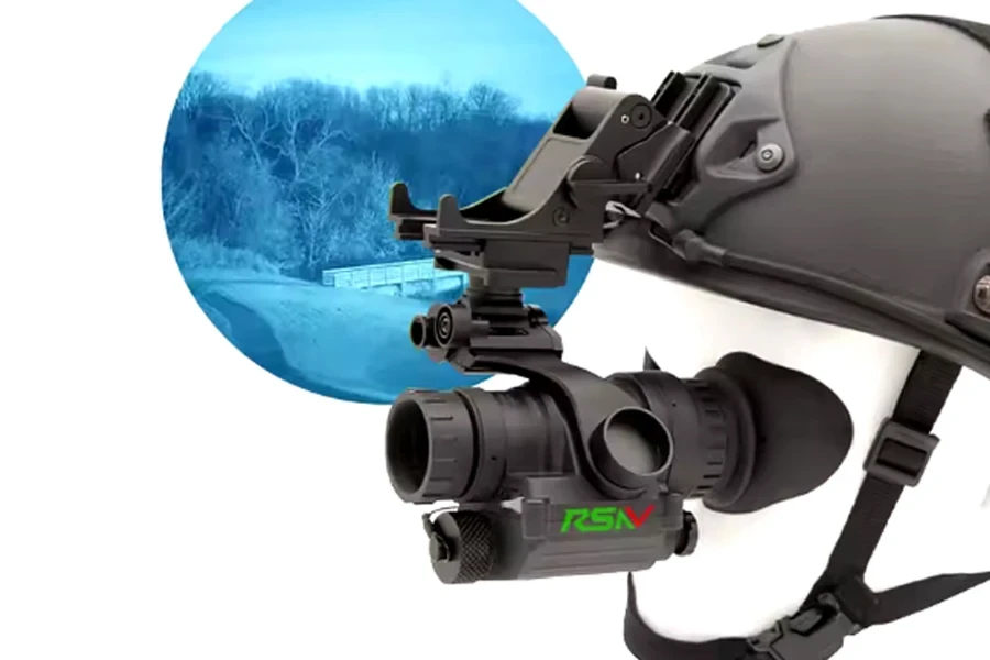 High SNR Real FOM 2000 White Phosphor Green Phosphor Autogating Gen 3 PVS14 Night Vision Monocular