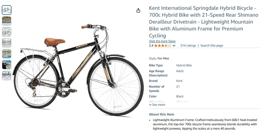Hybrid Bicycle