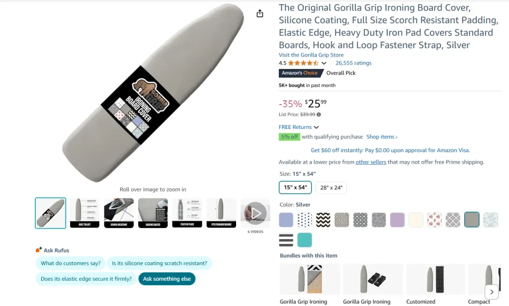 Ironing Board Covers