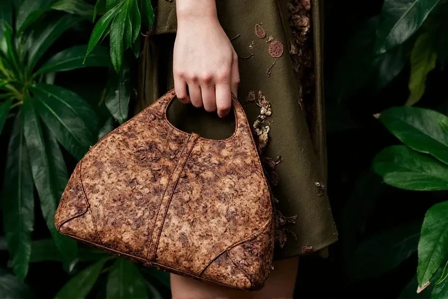 Magnolia Bark Texture Handbag