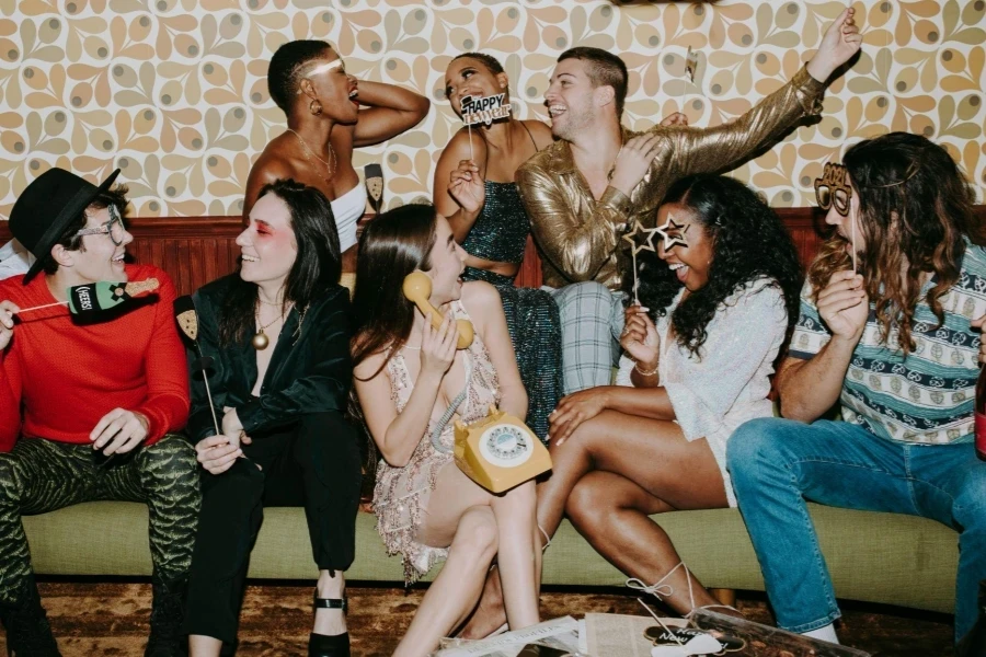 People Gathering at a Party