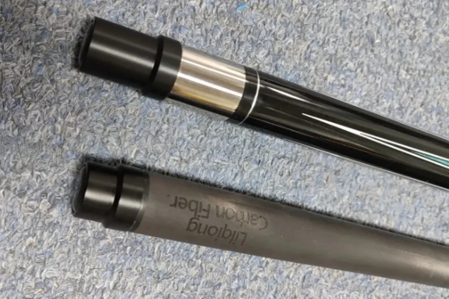 Premium Carbon Fiber Shaft Maple Butt Billiard Pool Cue with Extension