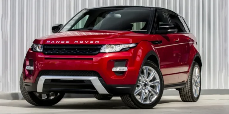 Red 2012 Range Rover Evoque