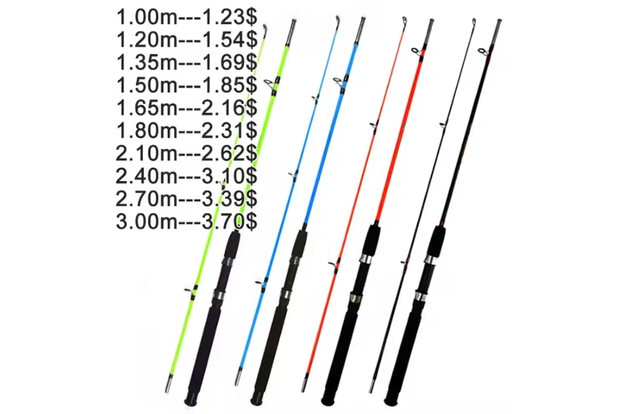 Solid Fiberglass Fishing Rod (LOOGLE, Multiple Sizes)