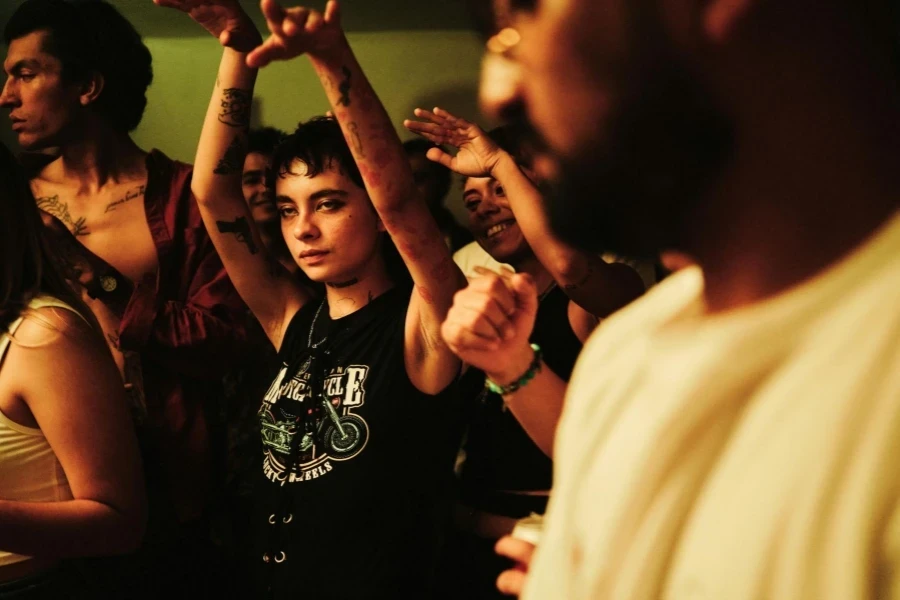 Vibrant Nightlife in a Mexican Club Scene
