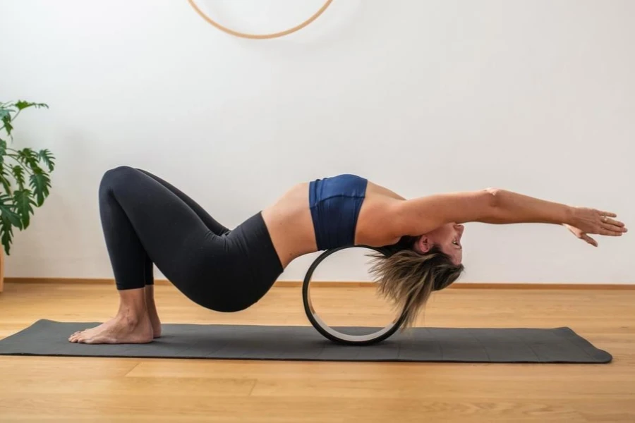 Woman Doing Yoga