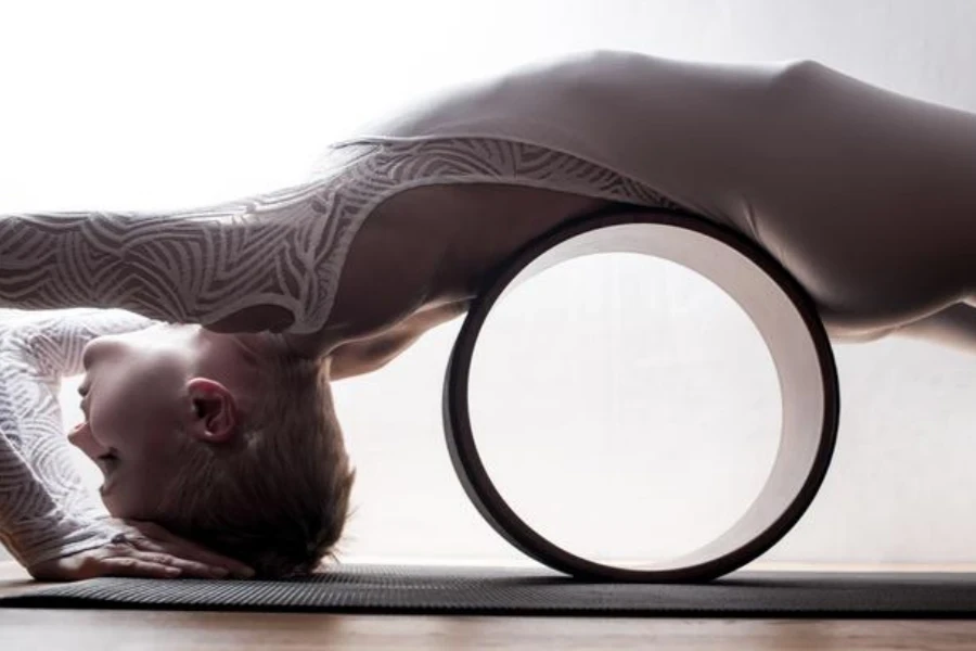 Woman Doing Yoga