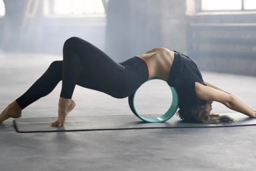 Young Woman Doing Yoga