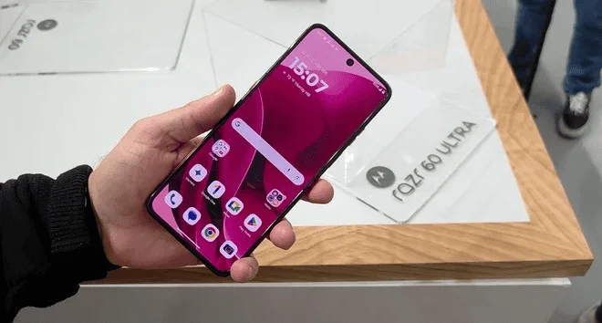 phone in hand