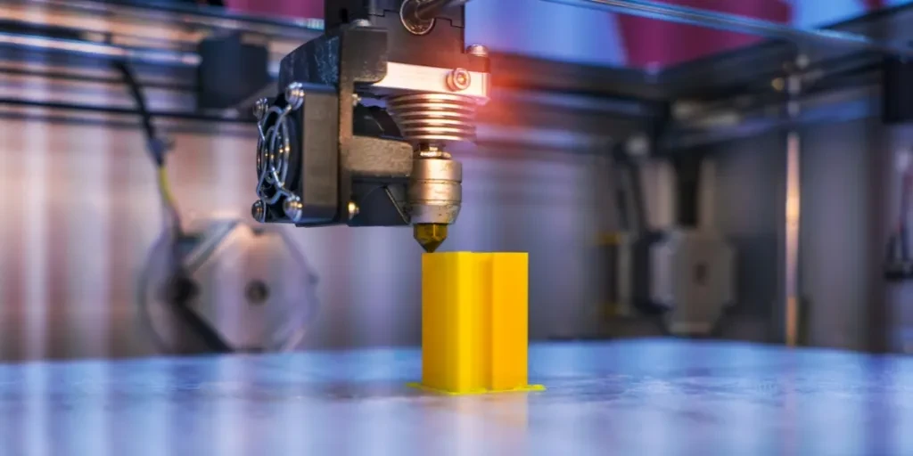 3D Printer Printing Prototypes