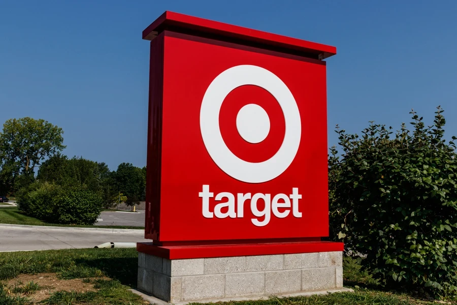 A Target retail store’s signboard