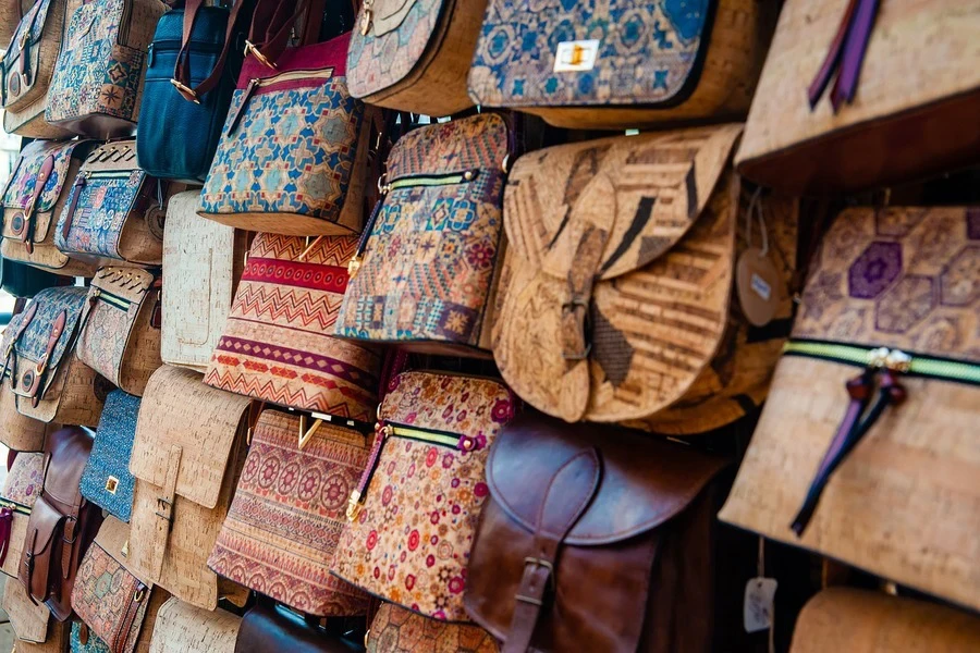 A shop of handbags