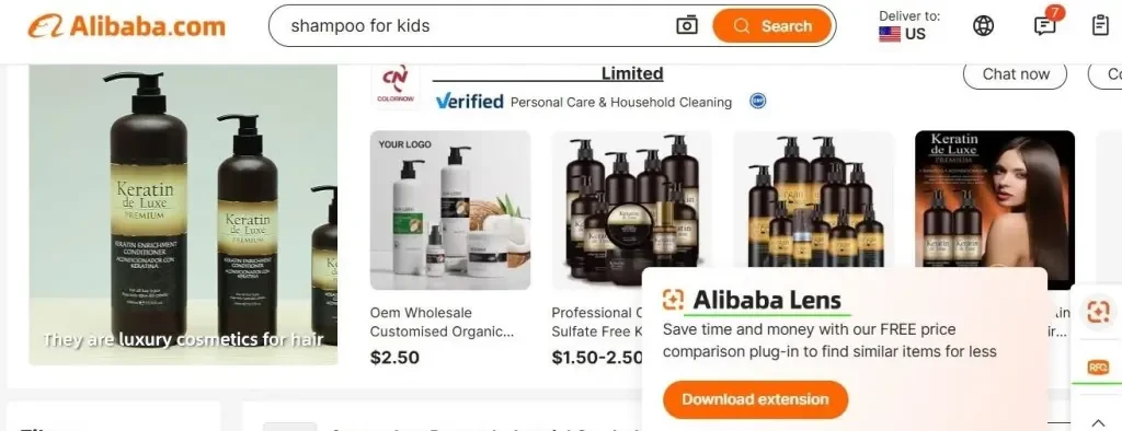 Alibaba Lens and RFQ icons streamline supplier search