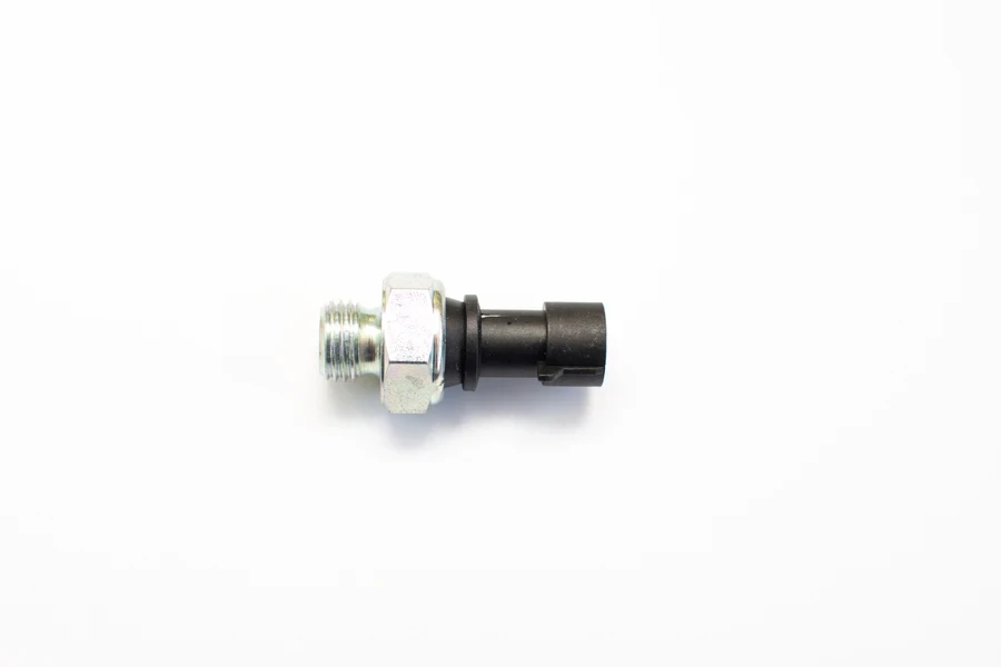 An oil pressure sensor isolated on white background