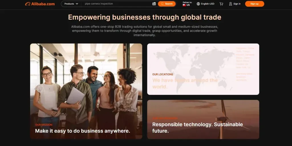 B2B buyers order in bulk from Alibaba.com for wholesale prices