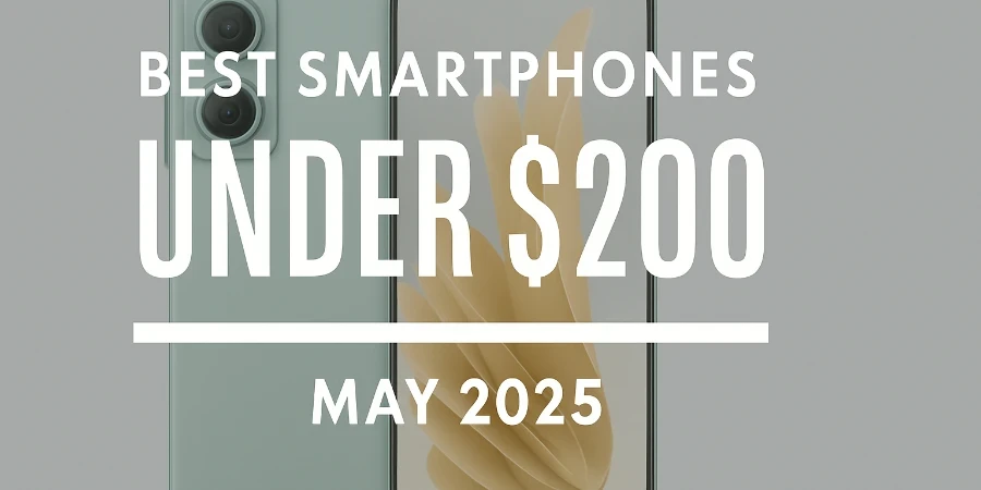 Best Smartphones Under 200 for May