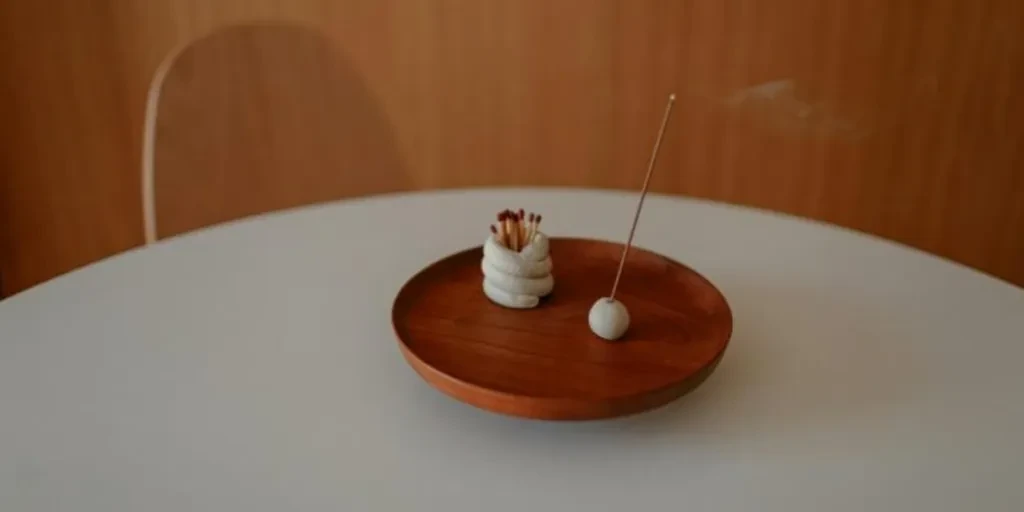 Modern incense-stick burner holder