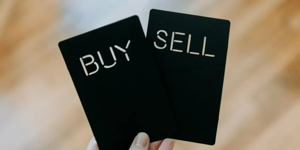 Reselling is a buy-low, sell-high business without production