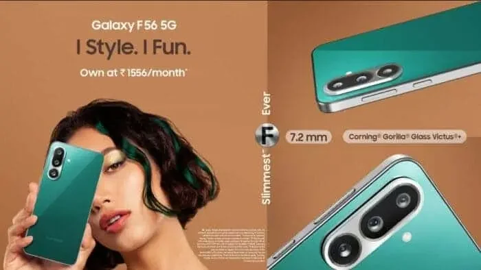 Samsung Launches Galaxy F56 Packed with Features