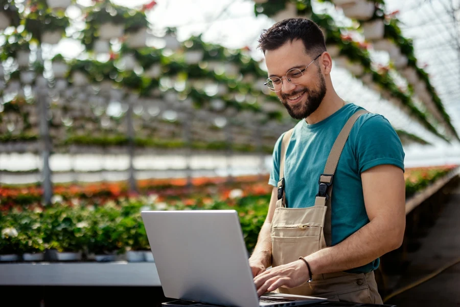 Small business owner trying to follow up on customers