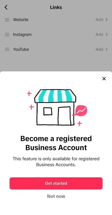 Step-by-step guide to adding a link in TikTok bio