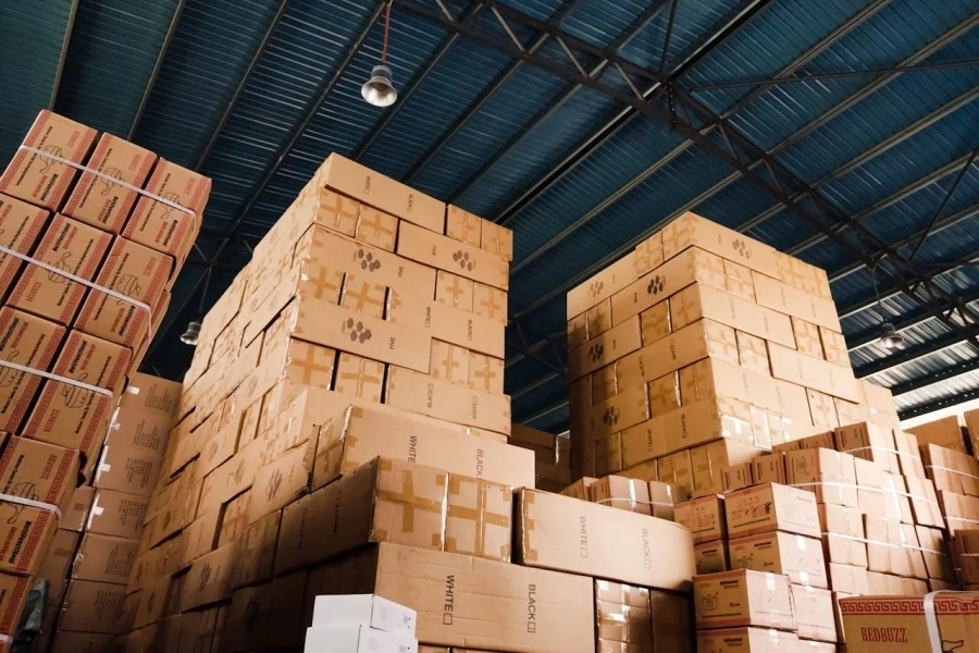 Surplus inventory in a warehouse
