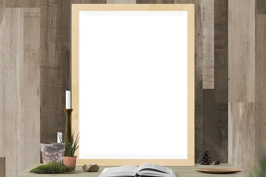 Wooden picture frame