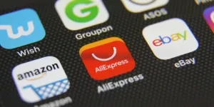 AliExpress among other shopping apps