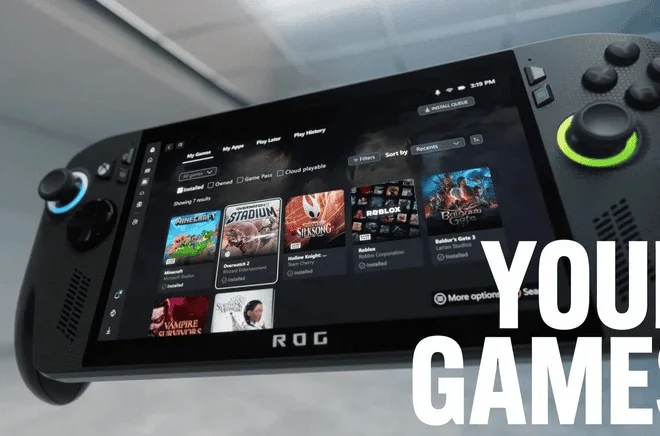 ROG game machine