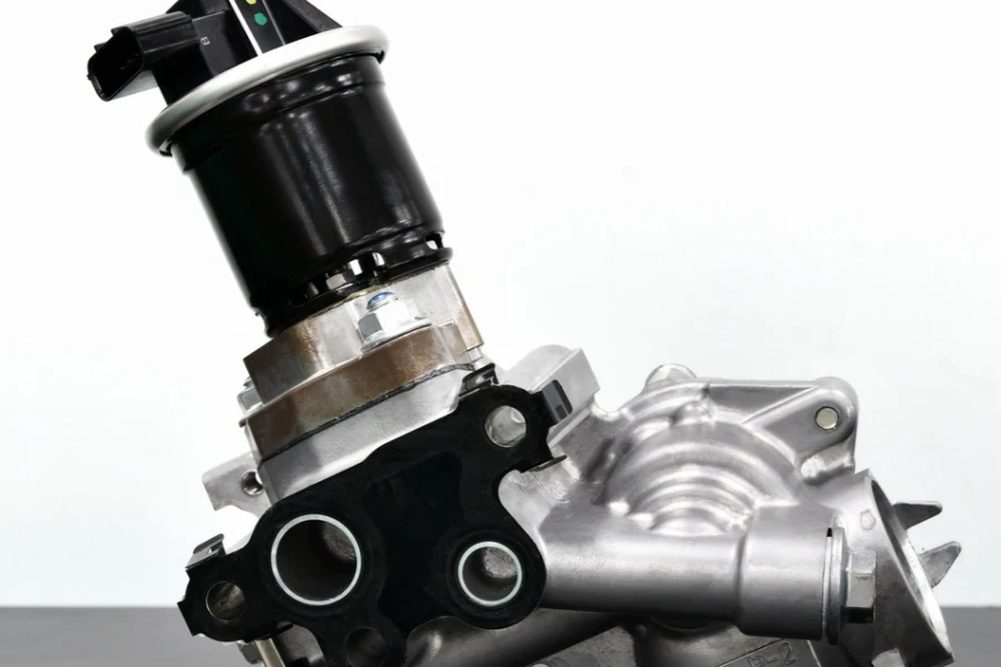 The purge valve of a car