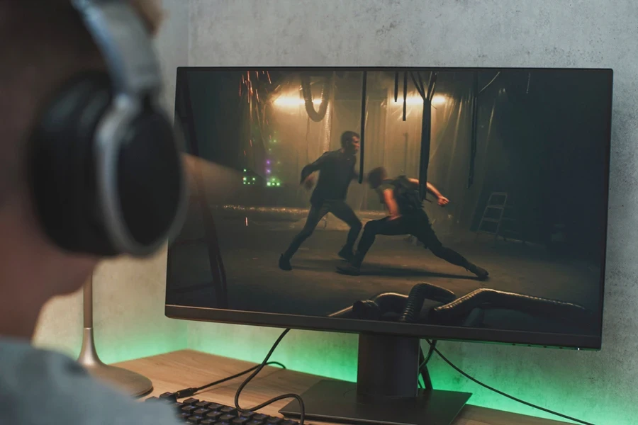 A 4K 240 Hz display gaming monitor