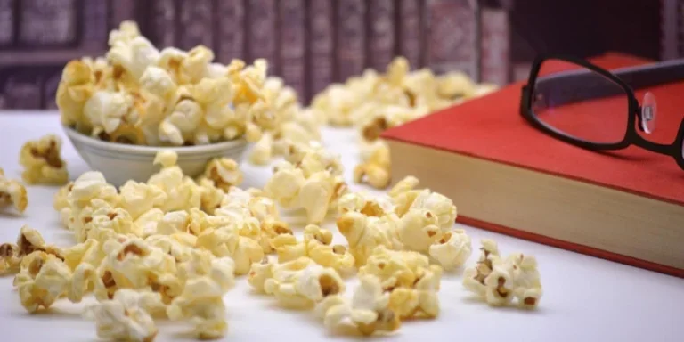 Куча попкорна и книга