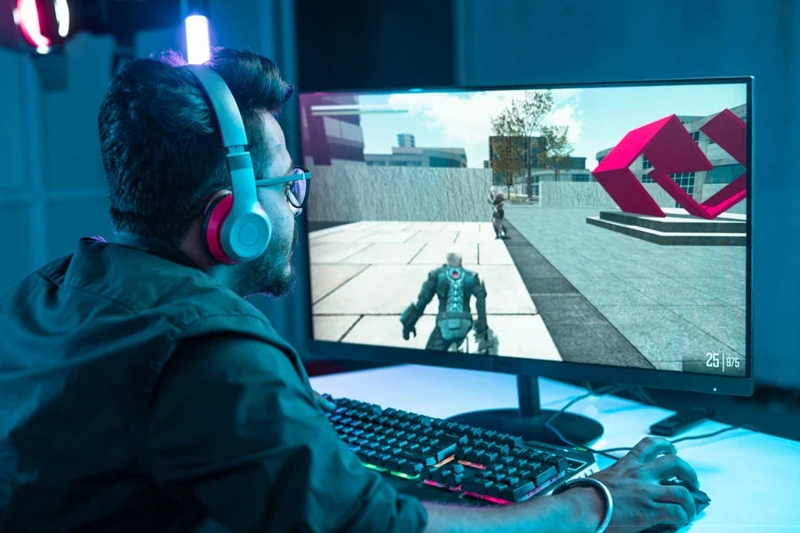 An eye-comfort gaming monitor