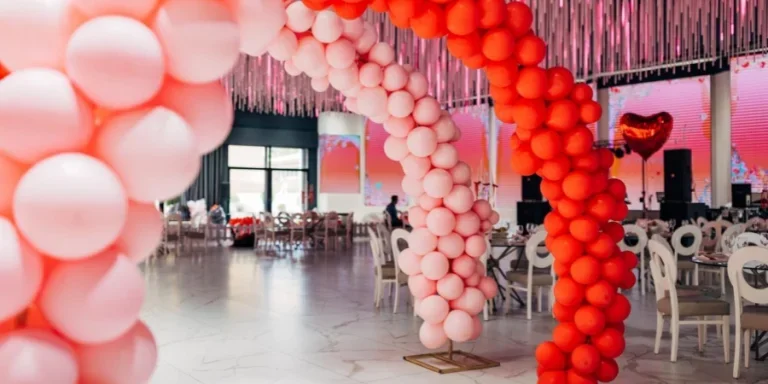 Beautifully Decorated Restaurant Hall