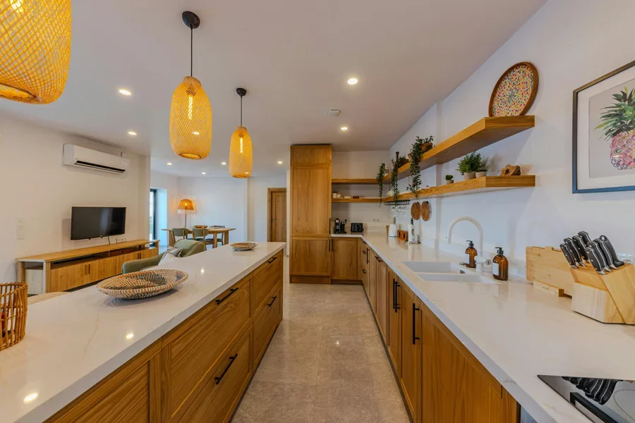 Customized fridges are designed to blend seamlessly with kitchen cabinetry