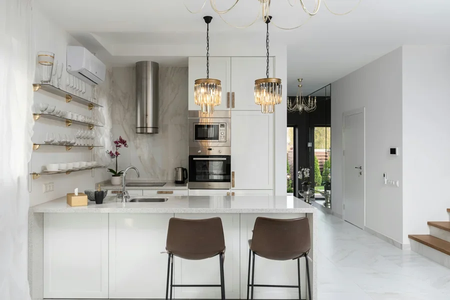 Customized fridges highlight seamless aesthetic integration with kitchen cabinetry