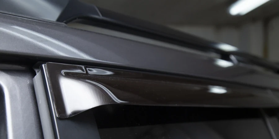 Deflectors for side Windows of the car